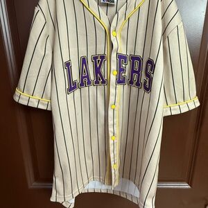 Cotton On NBA Lakers Baseball Jersey